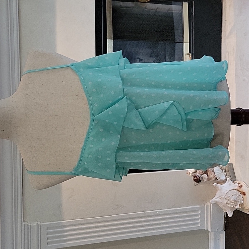 Medium Sheer Ruffle Tank - Picture 2 of 4